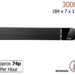 3000w Classic Heater Bar - On and off